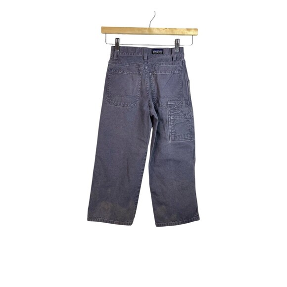 Patagonia Boys Gray Cotton Y2K Wide Leg Pants Size 8 - Picture 2 of 13